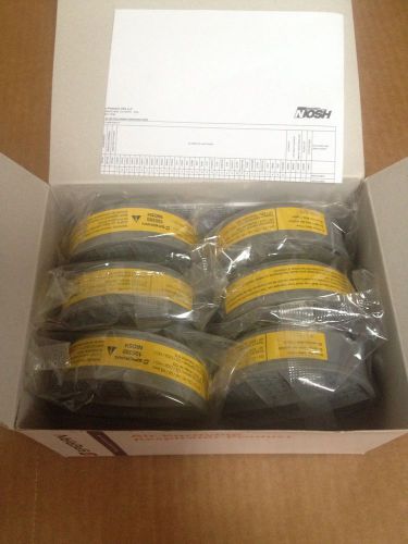 Survivair S-Series Cartridges &amp; Filters Box of 6 Organic/Acid Vapors B100300