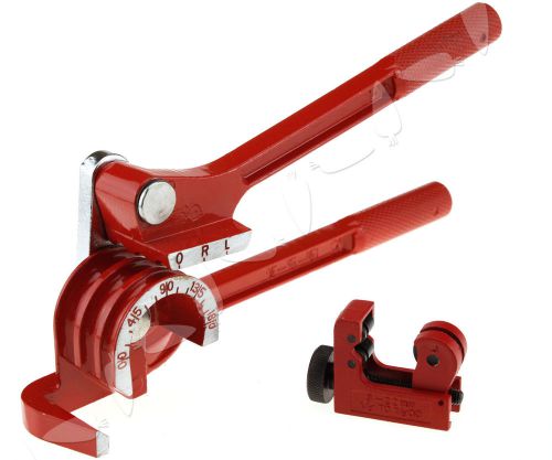 180°3 in 1  tube pipe bender 1/4 5/16 3/8 brake fuel pipe with tube cutter new for sale