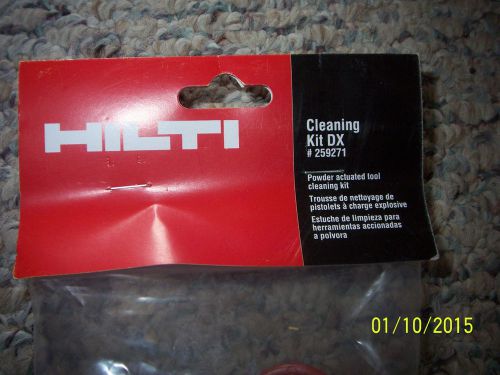 HILTI  CLEANING KIT DX #259271  Powder Actuated Tool Cleaning Kit - LOW PRICE