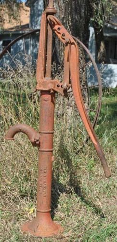 Vintage monitor baker windmill co wis. hand hit miss engine water well pump for sale