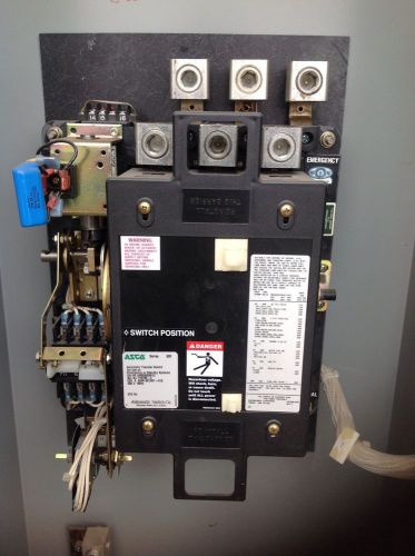 Asco series 300 automatic transfer switch 225 amps 480volt 3 phase for sale