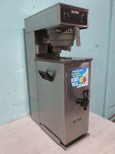 &#034;bunn tu3q&#034; heavy duty commercial s.s.quick ice tea brewer w/3gal dispenser for sale