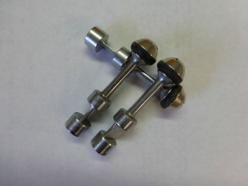 Draft beer equipment: (3)COMPLETE Faucet plunger ASSEMBLIES-SLOTTED LEVER