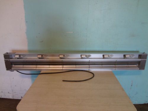 &#034; hatco glo-ray &#034;   h.d. commercial 72&#034;w food warming heating strip with lights for sale