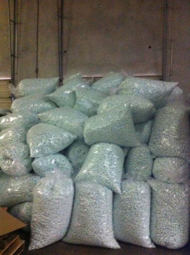 PACKING PEANUTS 4 CUBIC FEET 30 GALLONS GREEN ANTI STATIC
