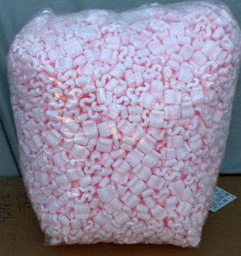 3.5 cu ft Pink Packing Peanuts Anti Static Popcorn New Clean Fast Ship