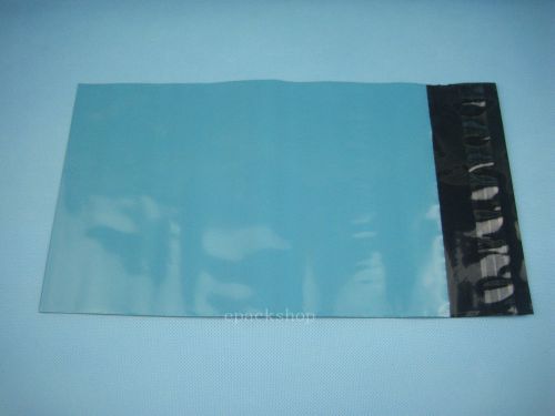 10 blue poly mailing bags plastic envelopes mailers 4.3&#034; x 7&#034;_110 x 180+40mm for sale