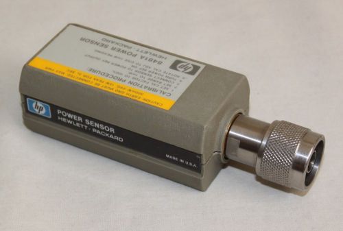 Calibrated HP / Agilent / Keysight 8481A Power Sensor Tested Works Accurate