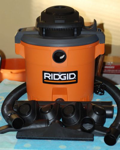 Ridgid wd1270 wet / dry vac vacuum for sale