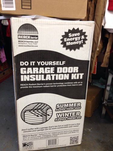NEW REACH BARRIER 8&#039; X 8&#039; Garage Door Insulation Kit