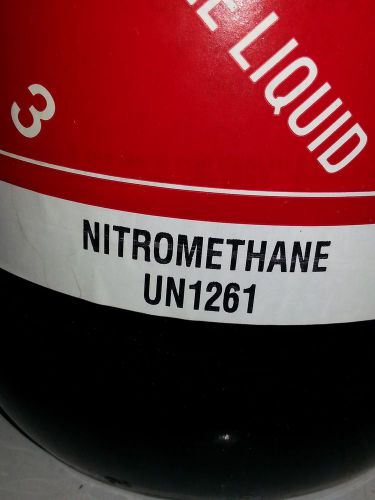NITROMETHANE 99.9% Racing Fuel Grade CH3NO2 [75-52-5] 1 Kilogram Nitro Methane