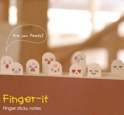 Lovely Fingers Sticker Post-It Bookmark Point It Marker Memo Flags Sticky Notes