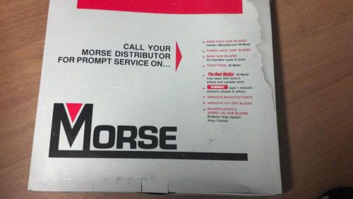 MORSE BAND SAW BLADES 10&#034;9&#034;  3/4 .032 WAVY HARD BACK