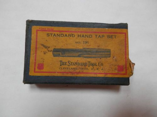 Vintage Standard Hand Tap Set No. 131