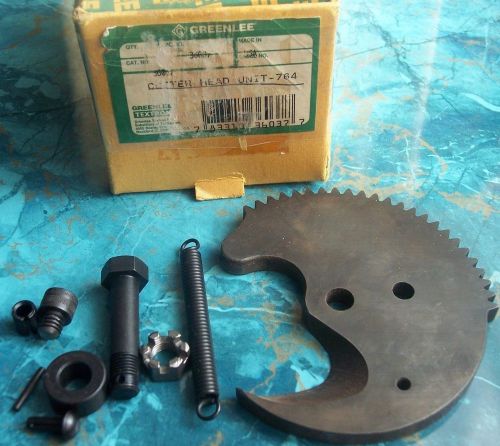 GREENLEE CUTTER HEAD BLADE UNIT - 764 MADE IN USA , NEW IN BOX , WITH PARTS