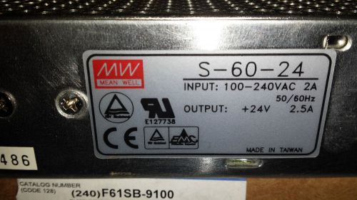 Mean Well S-60-24 Power Supply (p6b7)