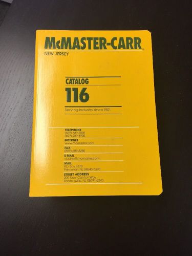 McMaster Carr Catalog 116