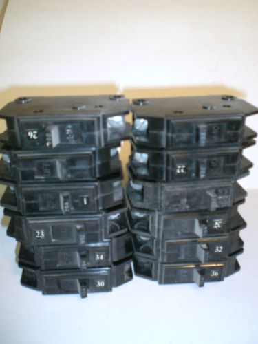 General electric type tq1120 20 amp breaker lot 12 for sale