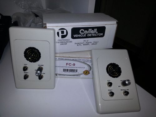 2 CARTELL Vehicle Detector Annunciator  Model#  FC-9