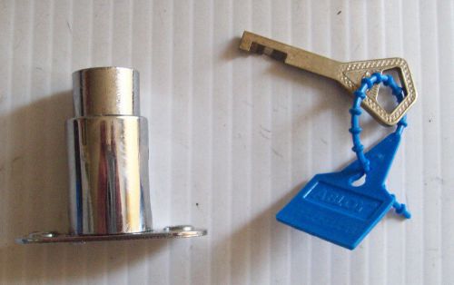 Abloy Lock Push Lock Cabinet Lock w/ mounting hardware &amp; 2 keys