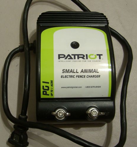 Patriot PG 1 AC-Powered Electric Fence Charger Small Animals