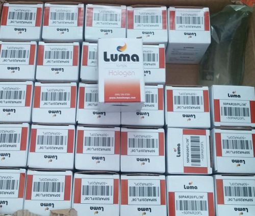 Lot of (28) New Luma 90PAR38FL Halogen Flood Bulbs
