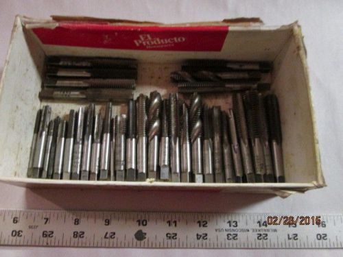 MACHINIST LATHE MILL Machinist Lot of Threading Tap s for Tapping Thread w
