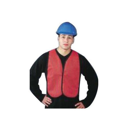Economical mesh traffic vests - x-large hi-viz orange traffic vest velcro clos for sale