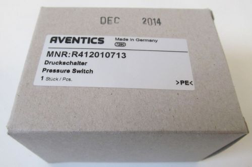 NEW BOSCH REXROTH AVENTICS PRESSURE SWITCH R412010713
