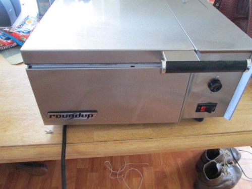 Roundup - dfw100 - deluxe steam countertop food warmer for sale