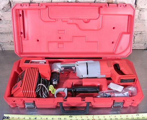 Milwaukee model no. 3109-24, 18v cordless right angle drill kit w/36wh battery for sale