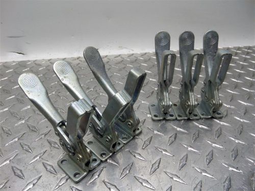 Lot of 6 de-sta-co model 225-u hold down toggle clamp holder for sale