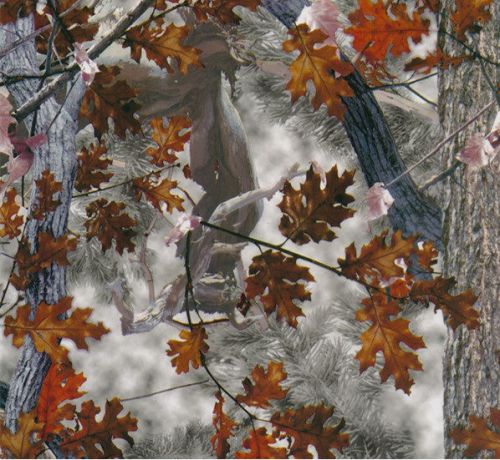 HYDROGRAPHIC WATER TRANSFER PRINT HYDRO DIPPING FILM Winter Snow Real Camo leaf