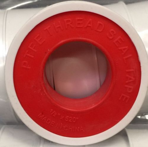 PTFE Thread Seal Tape 1/2&#034; x 520&#034; - 5PACK (#H1)