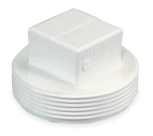 Charlotte PVC 3&#034; Cleanout Plug MPT  PVC-dwv/NSF-dwv 05941