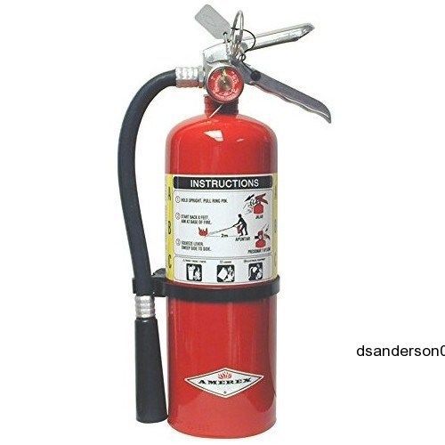 5lb Multi-Purpose Fire Extinguisher Safety Kitchen Protect Family Garage New