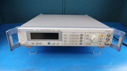 Rohde &amp; Schwarz SML01 9kHz-1.1GHz Signal Generator *Tested* SN: 103153
