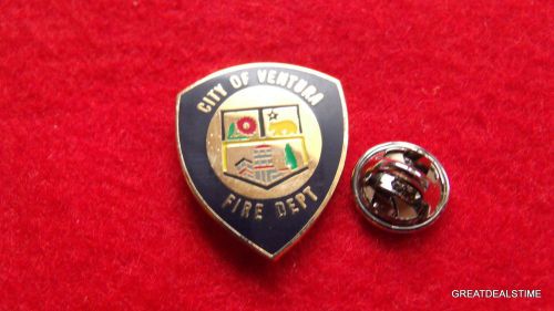 City of ventura ca,fire dept badge,fireman mini suit lapel pin,firefighter logo for sale