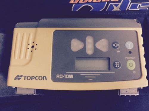 Topcon rd-10w wireless machine control receiver for sale