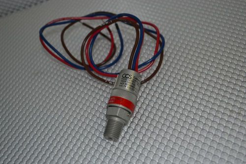ONE NEW CCS DUAL-SNAP PRESSURE SWITCH 607GK1