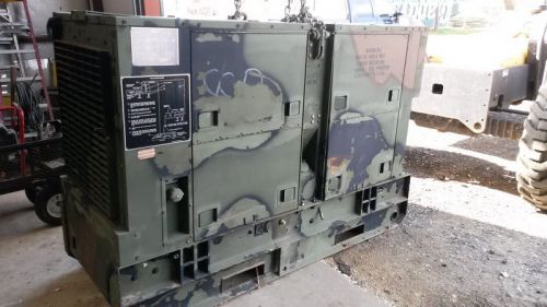 Mep 006a military generator - 60kv -new diesel engine- 13 hours tt for sale