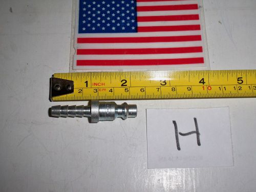 1/4&#034; id hose pneumatic air compressor hose male quick connect fitting   &#034;m&#034;  usa for sale