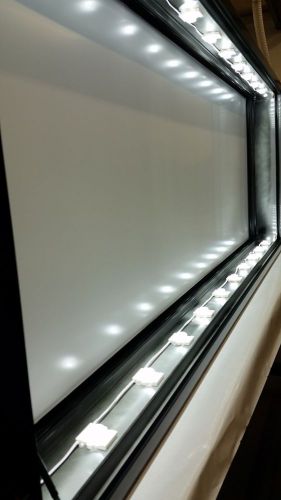 5 ft x 10 ft Custom LED Lighted Box Sign- Frame Kit- Painted