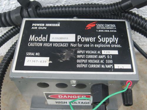 MEECH 954 IONIZING AIR GUN &amp; Stadic Control Power Supply