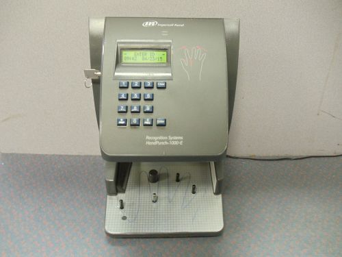 Ingersoll Rand Biometric Time Clock  HandPunch 1000E