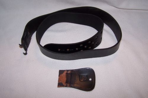Police Officer K Trimf Duty Black Leather Size 44 Belt