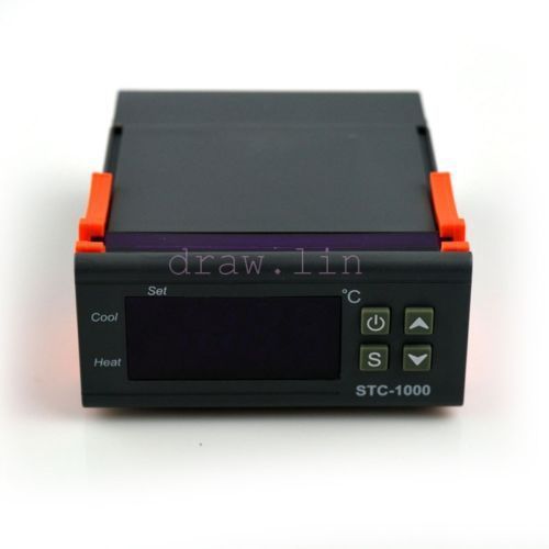 Digital STC-1000 Temperature Controller Thermostat With Sensor 220V cc