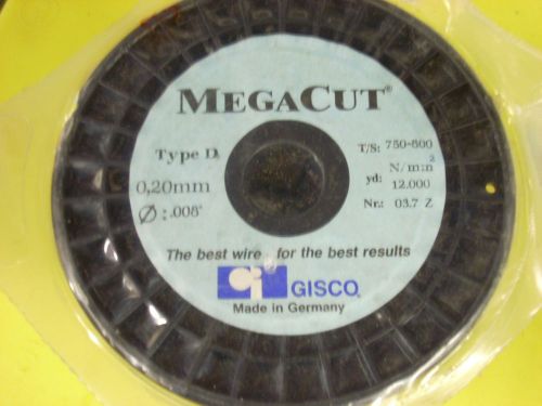 MegaCut EDM Wire Type D, 0.20MM by GISCO, Made in Germany