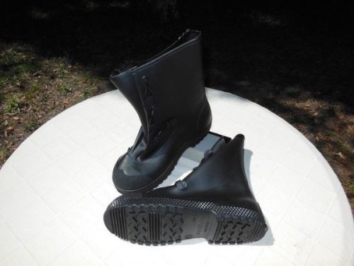 Hazardous Materials Rubber Over Boots  Size 11-13 MADE in the USA