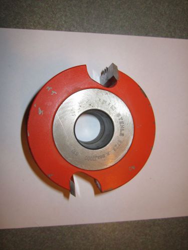 Stehle 8729 Glue Joint Shaper Cutter 1-1/4 Bore Carbide Made W Germany